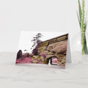 will you be my bridesmaid? : elegant tunnel invitation