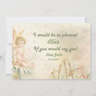 Will You Be My Bridesmaid Fairies Announcement