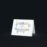 Will You Be My Bridesmaid Folded Thank You Card<br><div class="desc">Customise the inside of this card with a personal note to your future bridesmaid. Personalise the front of the card with their name to make the question extra special!</div>