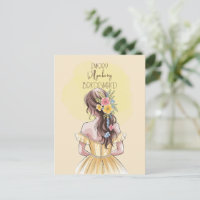 Will You Be My Bridesmaid Girl Floral
