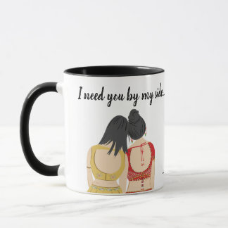 Will you be my bridesmaid - Indian girls Mug
