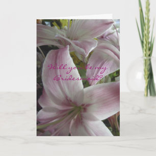 Will you be my Bridesmaid? Invitation