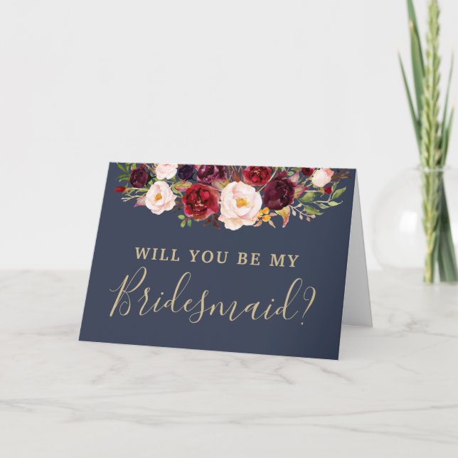 Will you be my Bridesmaid? Invitation (Front)