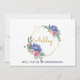 Will you be my bridesmaid? invitation