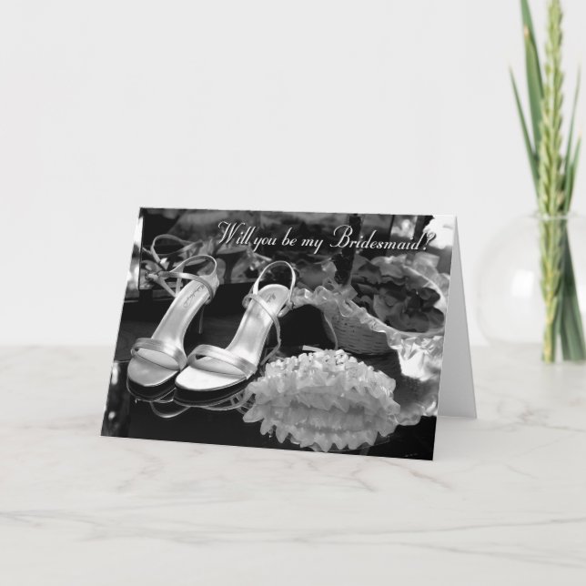 Will you be my Bridesmaid Invitation (Front)