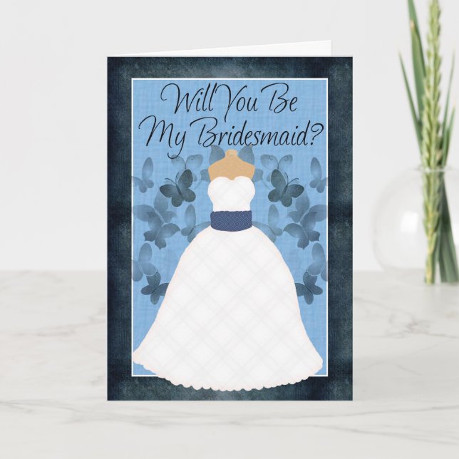 Will you be my Bridesmaid? Invitation (Front)