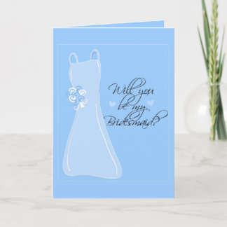 "Will you be my Bridesmaid?" Invitation