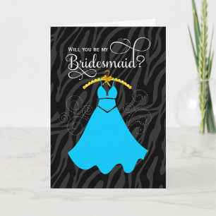 Will You Be My Bridesmaid? Invitation
