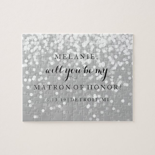 Will You Be My Bridesmaid-MOH Puzzle - Sparkling S (Horizontal)