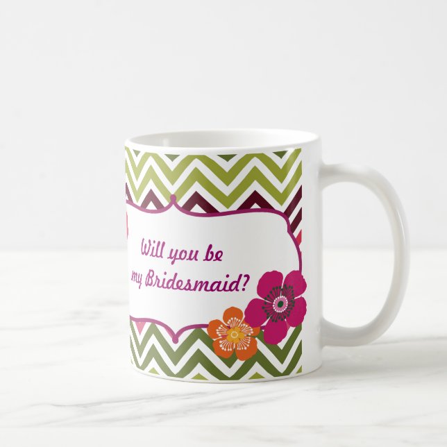 Will you be my Bridesmaid mug (Right)