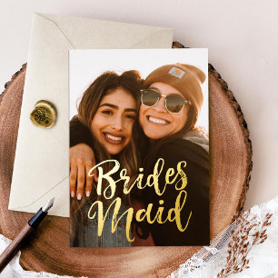 Will You Be My Bridesmaid Photo