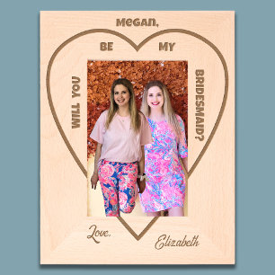 Will You Be My Bridesmaid Photo Frame