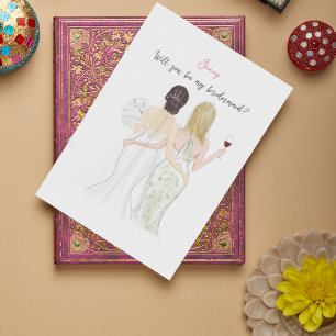 Will you be my bridesmaid poster