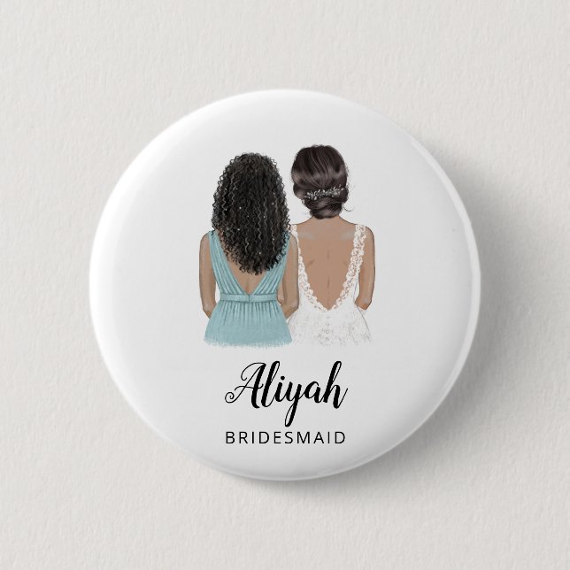 Will You Be My Bridesmaid Proposal Badge (Front)