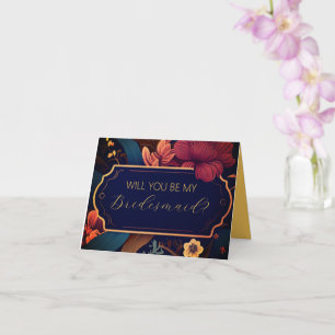 Will you be my Bridesmaid proposal card