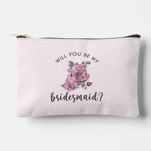 Will you be my Bridesmaid Proposal Makeup Bag
