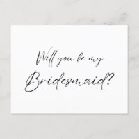 Will you be my Bridesmaid? Proposal