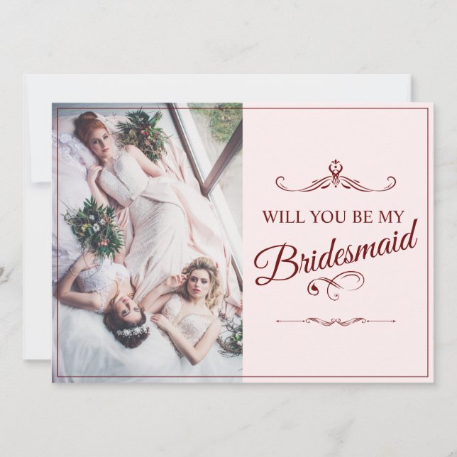 Will You Be My Bridesmaid? Three Lying Bridesmaids (Front)
