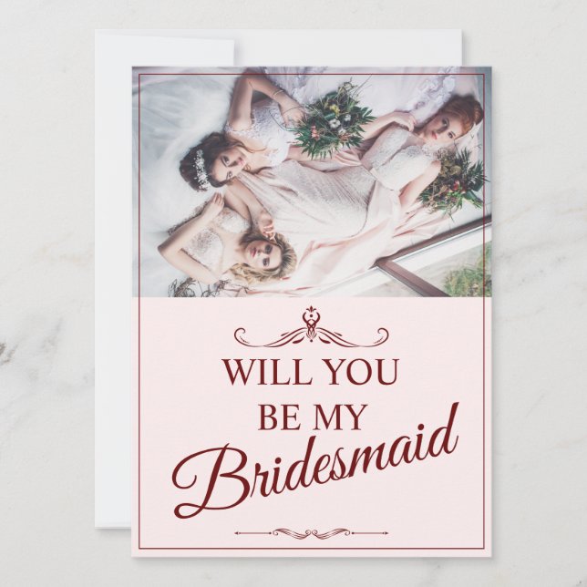 Will You Be My Bridesmaid? Three Lying Bridesmaids (Front)