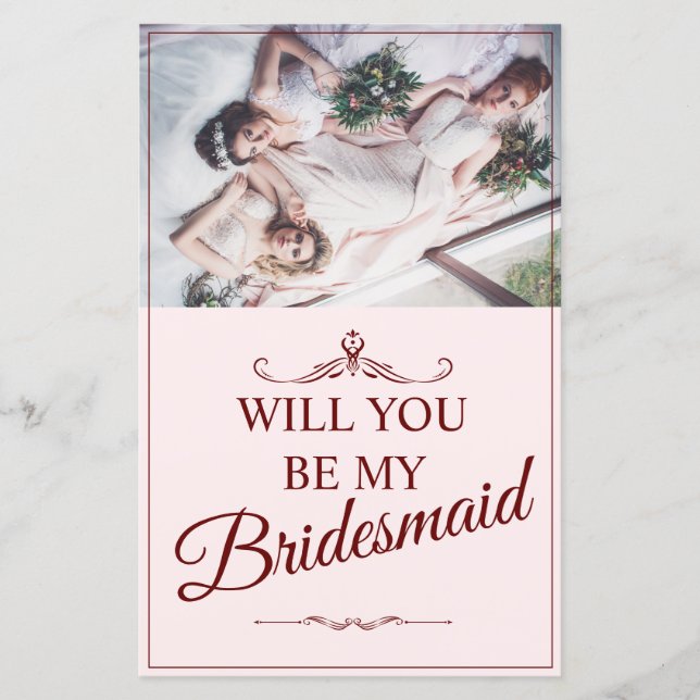 Will You Be My Bridesmaid? Three Lying Bridesmaids (Front)