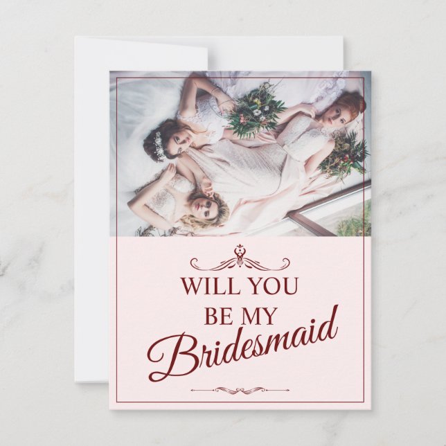Will You Be My Bridesmaid? Three Lying Bridesmaids (Front)
