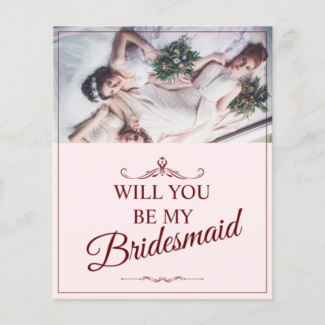 Will You Be My Bridesmaid? Three Lying Bridesmaids (Front)