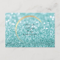Will You Be My Bridesmaid Tiffany Gold Glitter VIP
