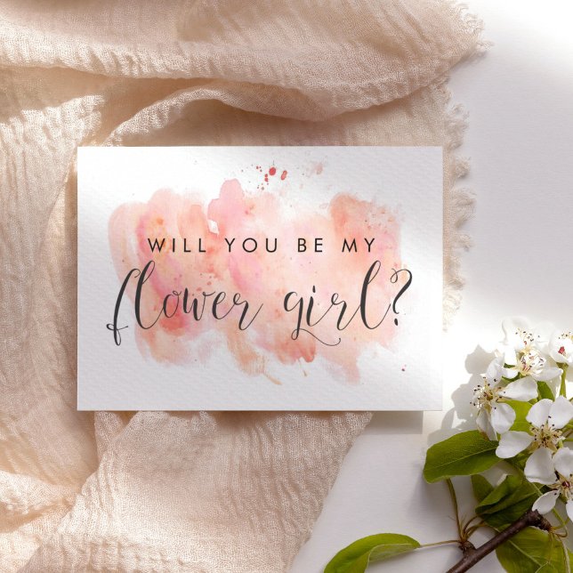 Will You Be My Flower Girl Card (Will You Be My Flower Girl Card)