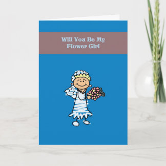 Will You Be My Flower Girl Card