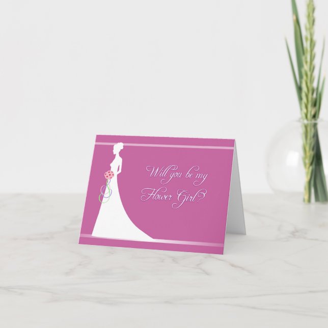 Will You Be My Flower Girl? Invitation (Front)