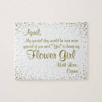 Will You Be My Flowergirl?