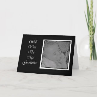 Will You Be My Godfather Card