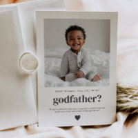 Will You Be My Godfather Photo Proposal