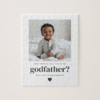 Will You Be My Godfather Photo Proposal