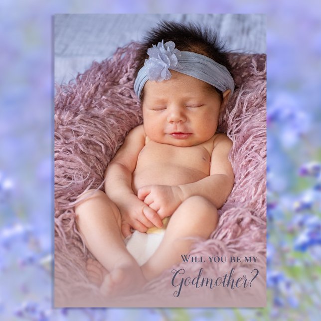 Will You Be My Godmother Full Photo Invite (Creator Uploaded)