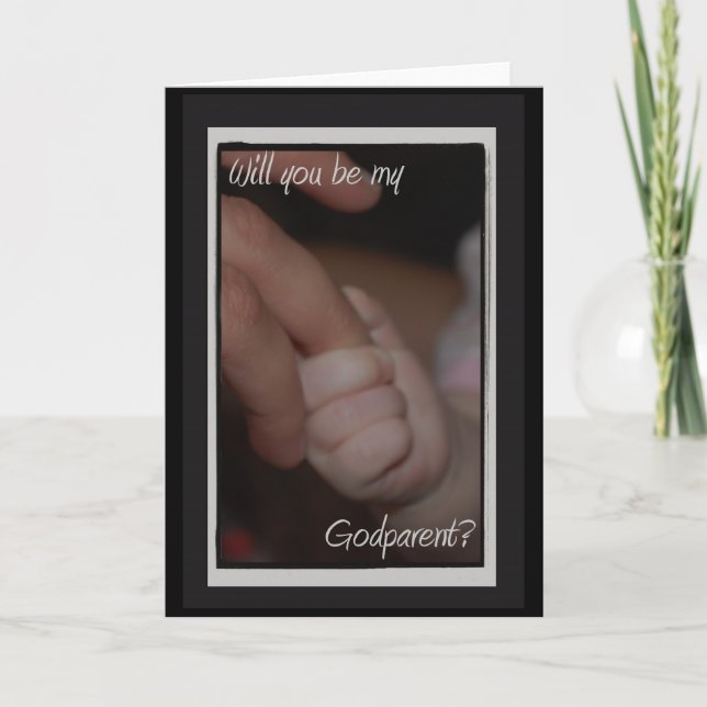 Will You Be My Godparent Card (Front)