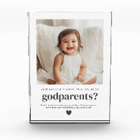 Will You Be My Godparents Photo Proposal