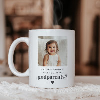 Will You Be My Godparents Photo Proposal