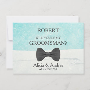 Will you be my Groomsman? Invitation