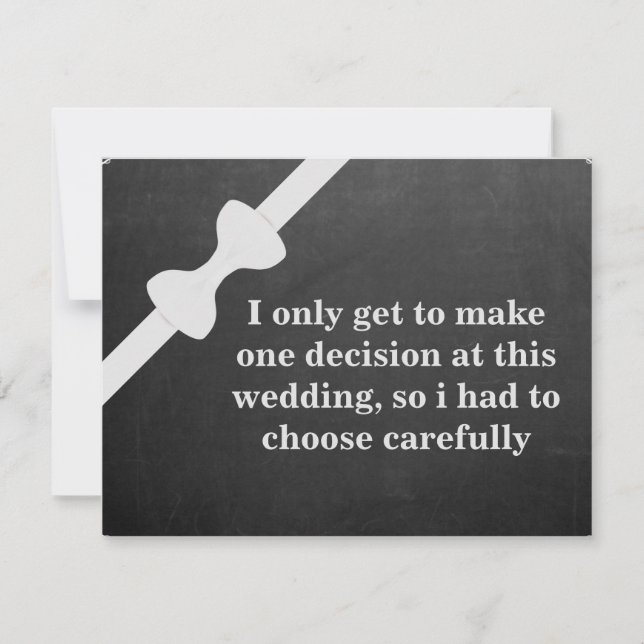 Will you be my Groomsman? Invitation (Front)