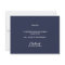 Will You Be My Groomsman? Modern Script Navy Blue