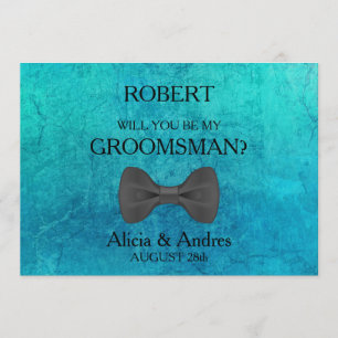 Will you be my Groomsman? Proposal Invitation
