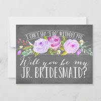 Will You Be My Junior Bridesmaid | Bridesmaid