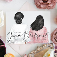 Will You Be My Junior Bridesmaid? Girls in Robes I