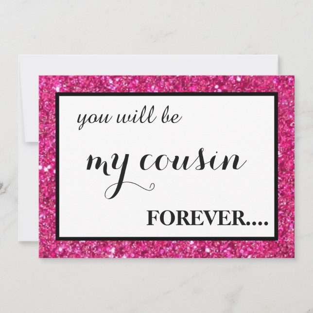 Will you be my junior bridesmaid? invitation (Front)