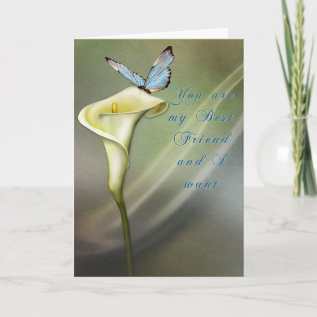 Will you be my Maid of Honour? Invitation (Front)