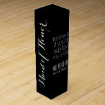Will you be my maid of honour matron gift box<br><div class="desc">Will you be my maid of honour / matron of honour? - funny,  trendy bridal party gift box for wine invite.</div>
