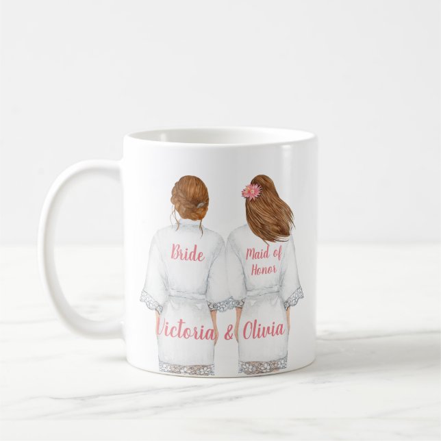 Will you be my Maid of Honour Mug (Left)