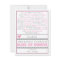 Will you be my Maid of Honour? Pink/Grey Poem Card