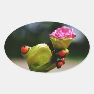 Will you be my.... oval sticker